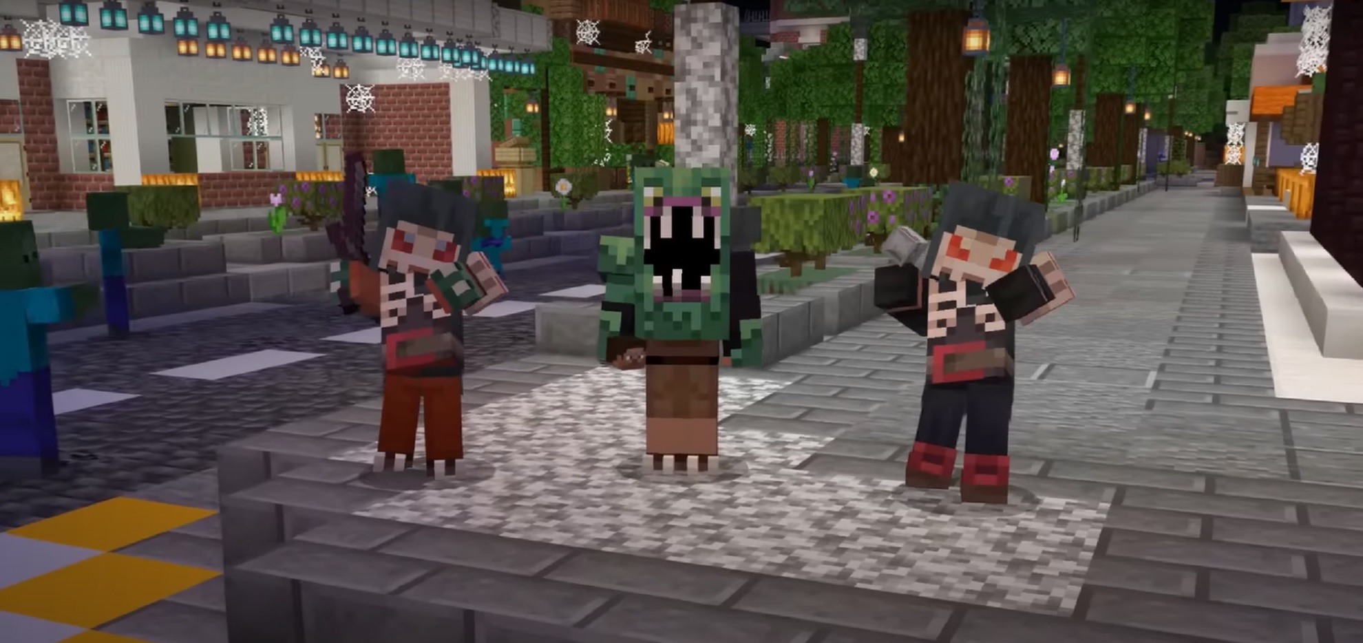 Halloween skins come to Minecraft