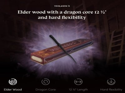 Hogwarts Legacy Elder Wood Wand Wizarding World