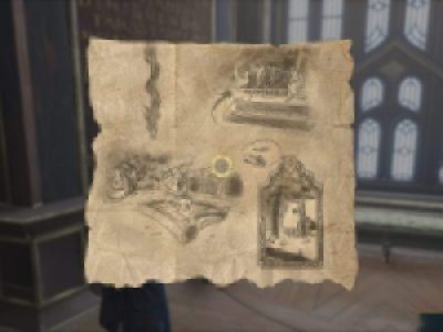 Hogwarts Legacy: How to find the Cache in the Castle treasure feature