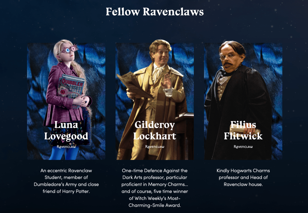 Rowena Ravenclaw - Starting Harry Potter
