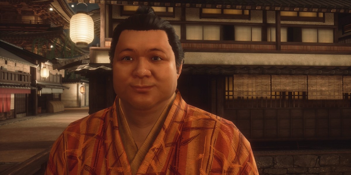 Like A Dragon Ishin Hungry Sumo Wrestler Closeup