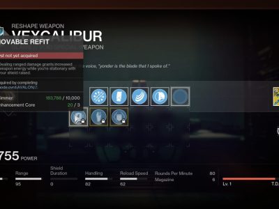 How to get the Immovable Refit Catalyst in Destiny 2