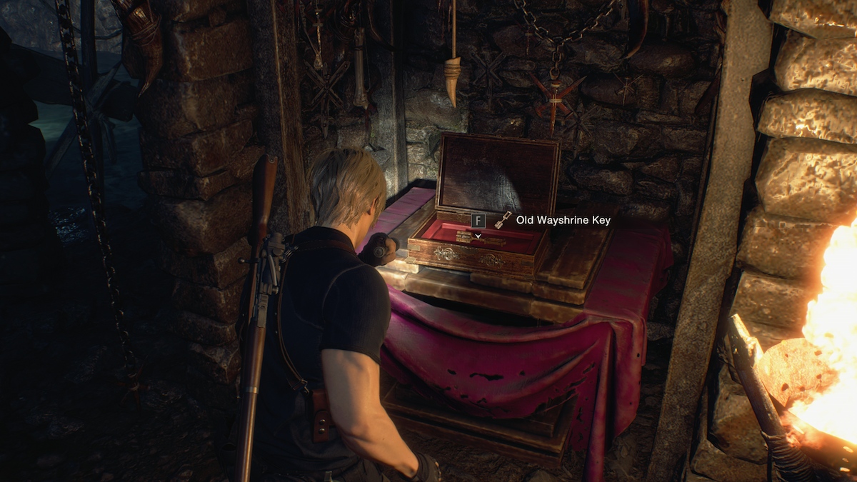 Resident Evil 4 Remake The Place To Seek Out The Outdated Wayshrine