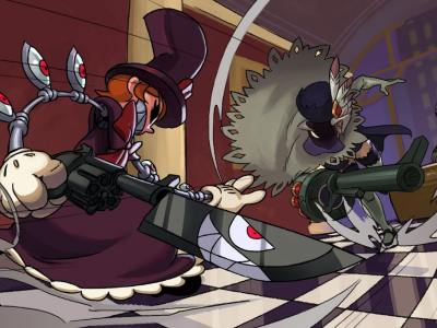 Skullgirls Character Black Dahlia Peacock