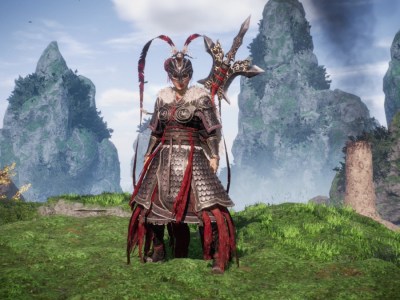 Wo Long Lu Bu Armor Set Closeup