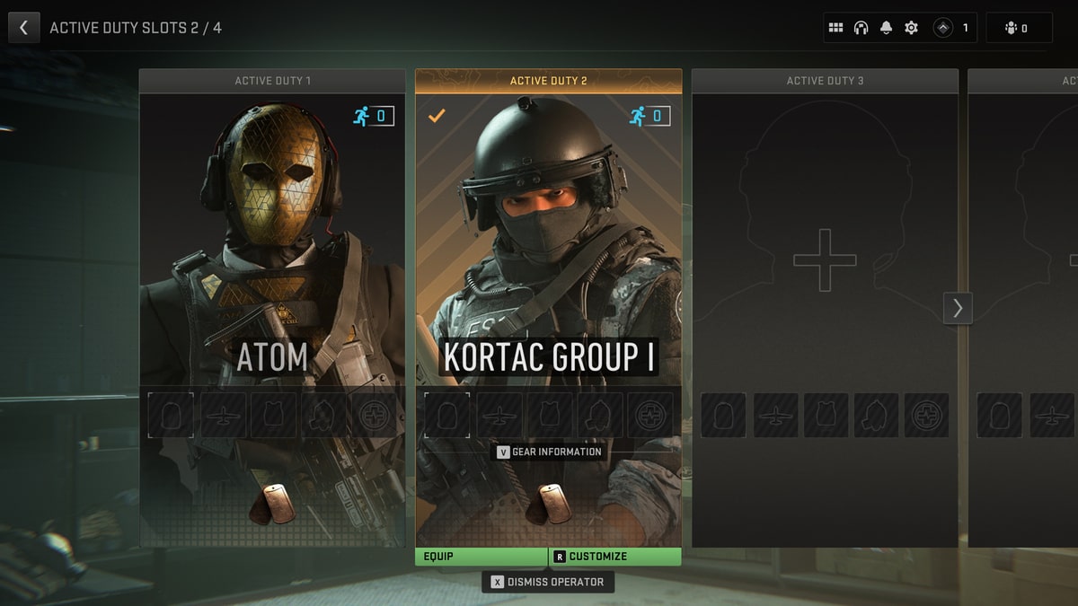 How to switch Operator skins in Active Duty slots in DMZ - Dot Esports
