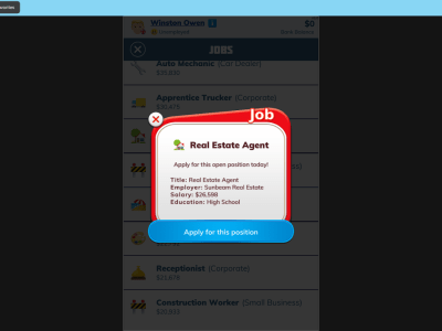 How to Become a Real Estate Agent in BitLife