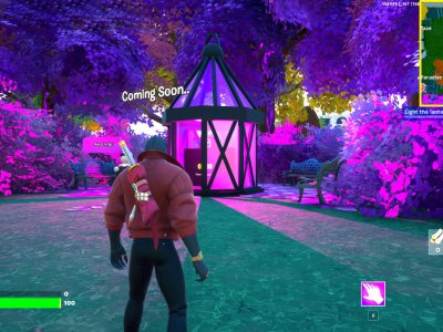 Fortnite Purple Lantern Puzzle Room Mega Island How To Solve