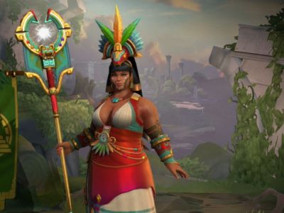 Smite Ix Chel Character Closeup