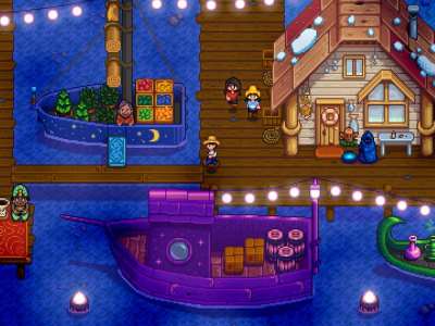 Stardew Valley Update Docks Boats