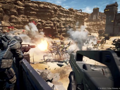 In Game Screenshot From Starship Troopers Extermination In Game Screenshot