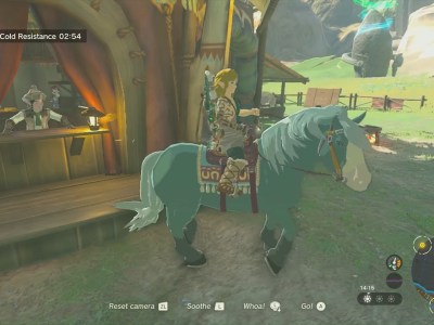 Link Riding A Horse In Zelda Tears Of The Kingdom