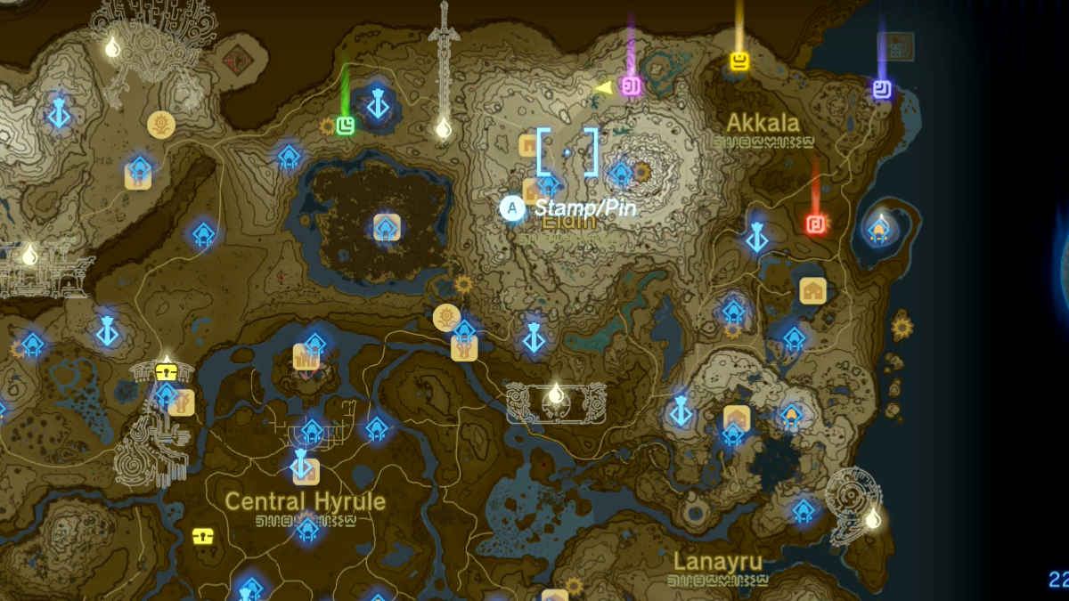 Where To Find Dinraal In Tears Of The Kingdom TotK   Tears Of The Kingdom Dinraal Map 