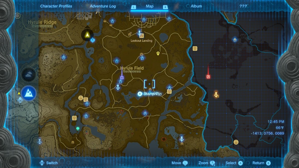 Whistling Hill Cave Map 2