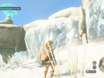 Zelda Tears Of The Kingdom Great Sky Island Ice Mountain Shrine