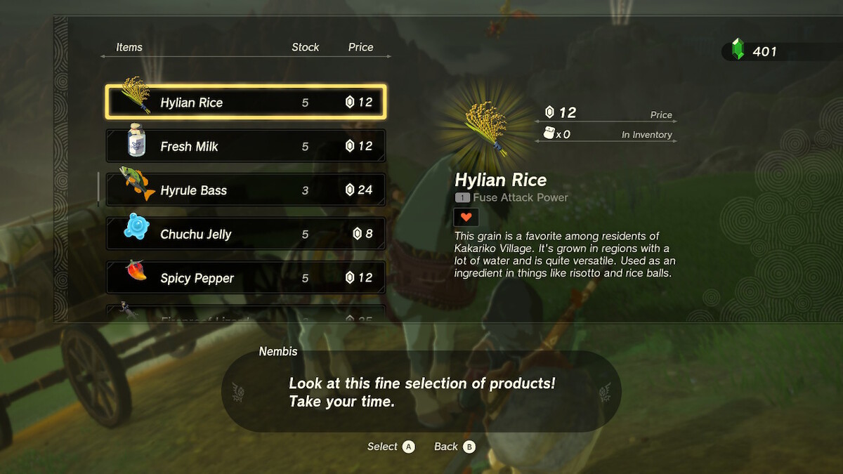 Tears Of The   Zelda Tears Of The Kingdom Hylian Rice And Fresh Milk 