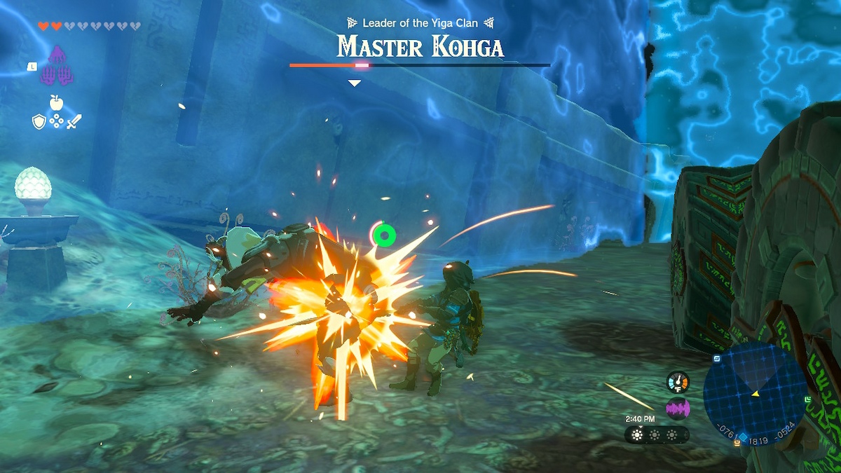 How To Beat Master Kohga Tears Of The Kingdom Charge Attack