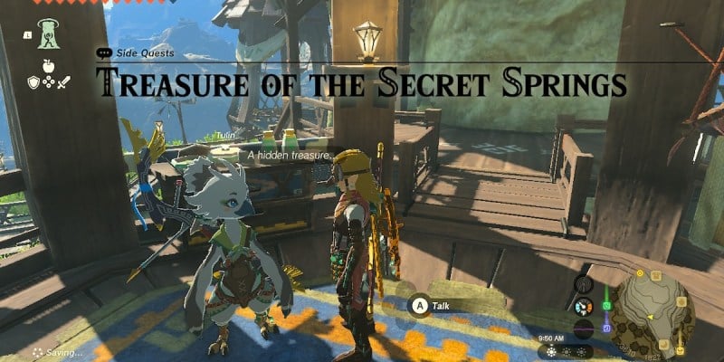 How to complete Treasure of the Secret Springs in Tears of the Kingdom