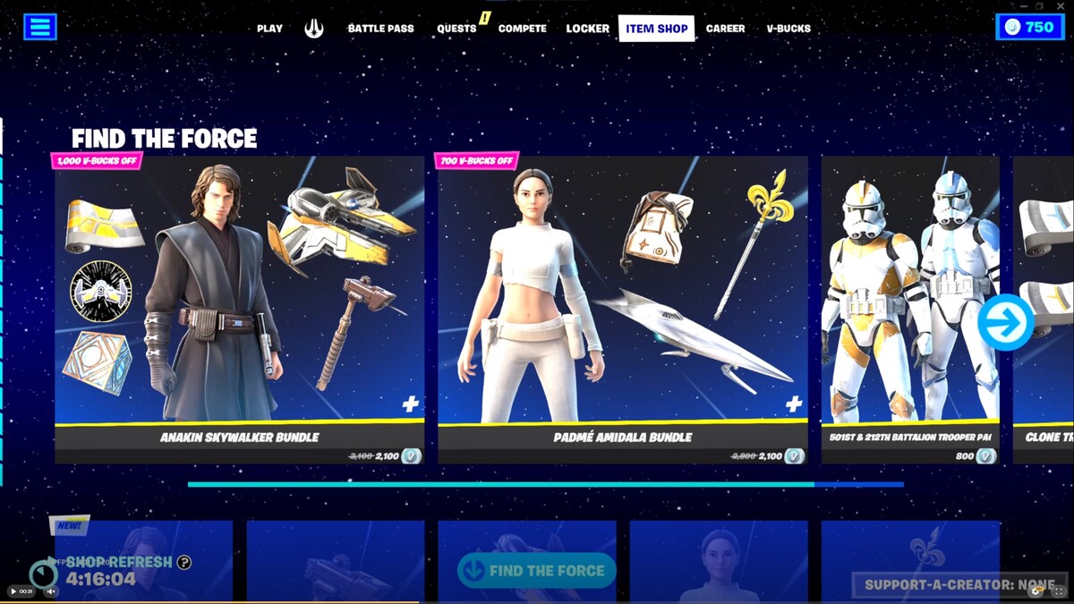 How to Get Darth Maul, Anakin and Padme Skins in Fortnite