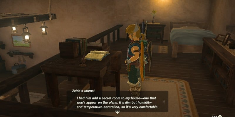 Tears of the Kingdom: Where to find Zelda's secret room in Link's house