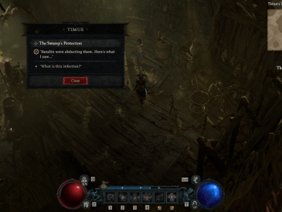 Swamp's Protection quest in Diablo 4