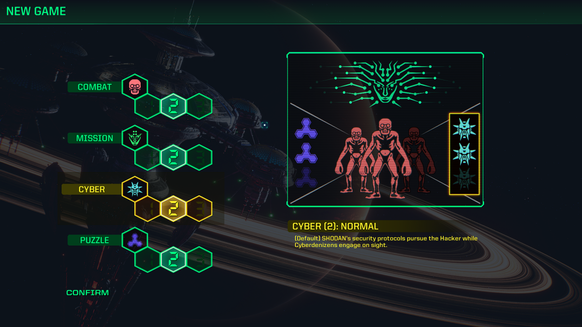 All Difficulty Settings In System Shock Remake