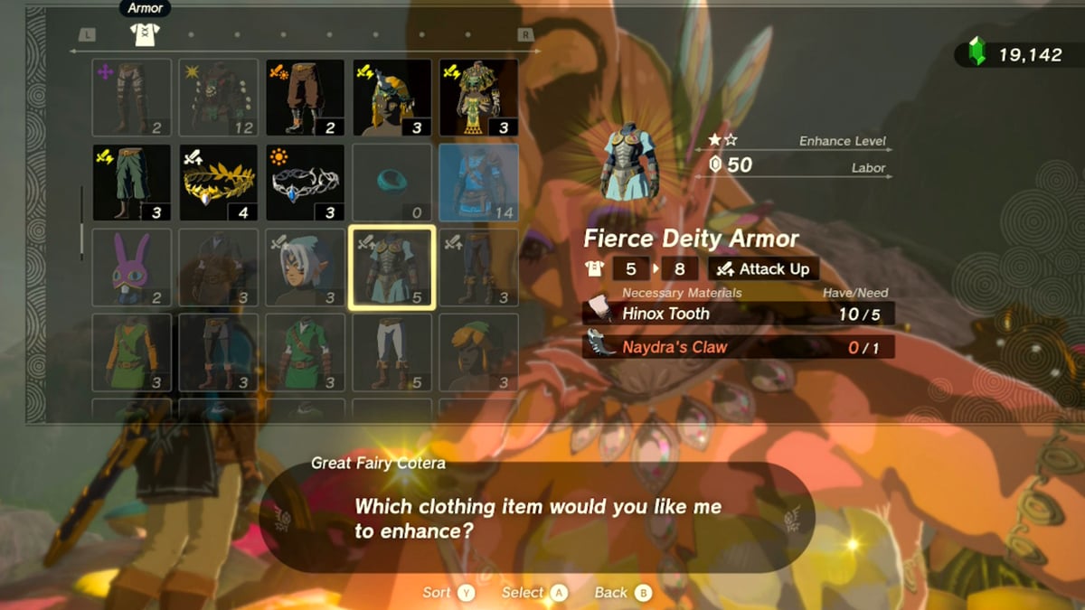 How To Upgrade Fierce Deity Armor In Tears Of The Kingdom TotK   Tears Of The Kingdom Fierce Deity Armor Upgrade 