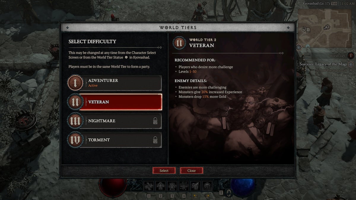 How To Change Difficulty In Diablo 4   How To Change Difficulty In Diablo 4 World Tiers 