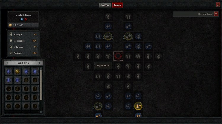 How To Get And Use Glyphs In Diablo 4 Socket