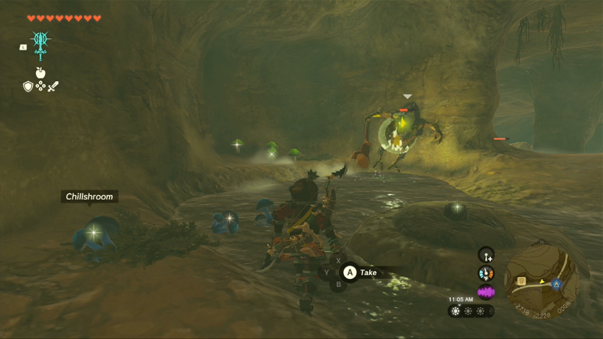 How To Clear The Gerudo Canyon Stable Well In Tears Of The Kingdom TotK   Totk Gerudo Canyon Stable Well Electric Lizalfos Battle 