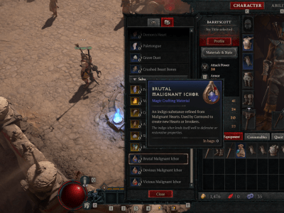 How to farm Ichor fast in Diablo 4 Season 1