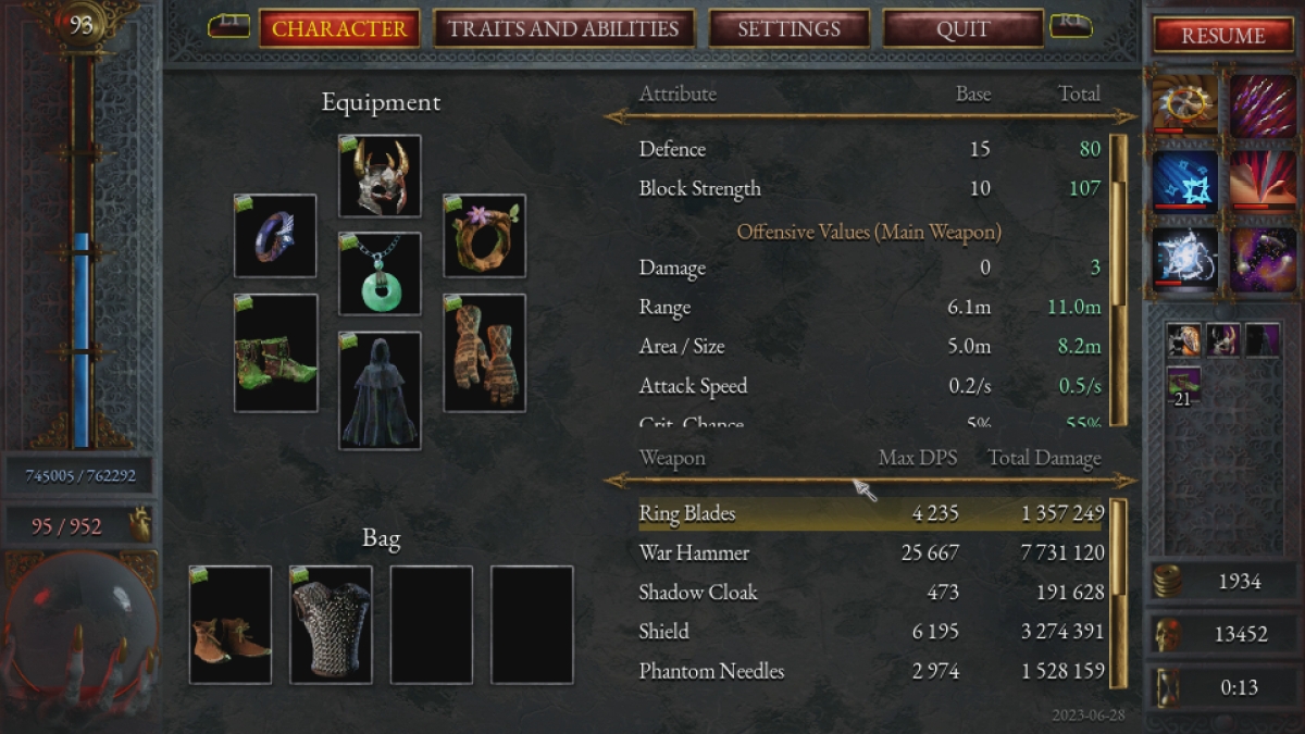 Halls Of Torment Shield Maiden Equipment For Shield Mastery Iii Quest