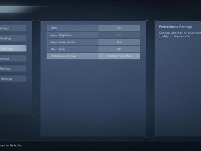 Armored Core 6 Graphics Settings