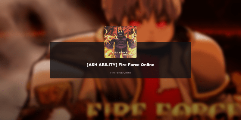New Ash Ability  Fire Force Online 