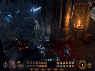 How to disable the Selunite outpost turrets in the Underdark Baldur's Gate 3