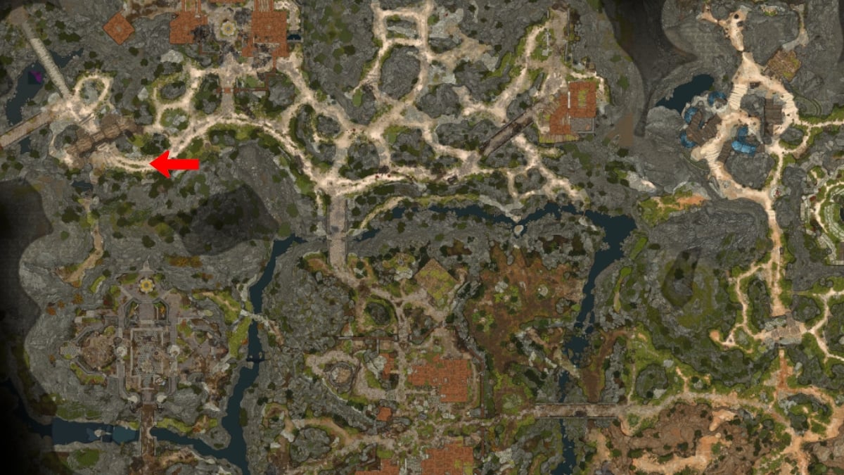 Where To Find Lady Esther In Baldur S Gate 3   Baldurs Gate 3 Mountain Pass Location Map 