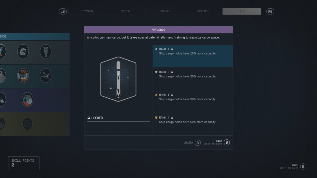 Best Skills In Starfield Ranked   Starfield Skills Payload Ranks 