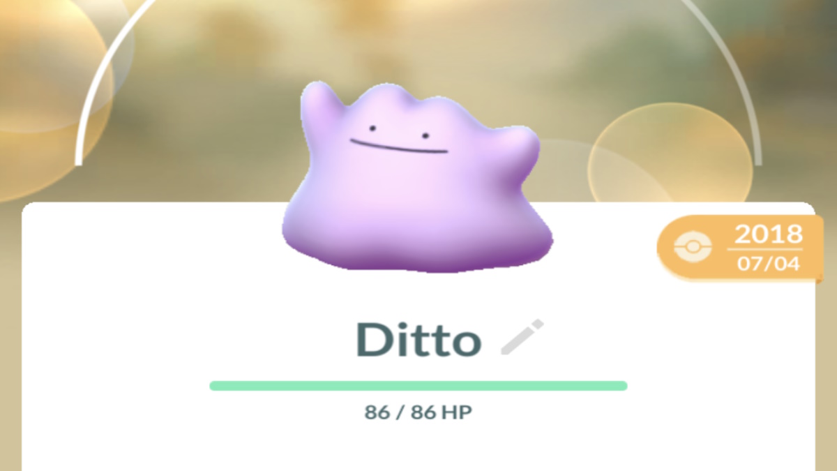All Ditto disguises for December 2023 in Pokémon GO