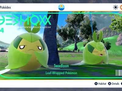 Pokemon Scarlet And Violet Swadloon Feature