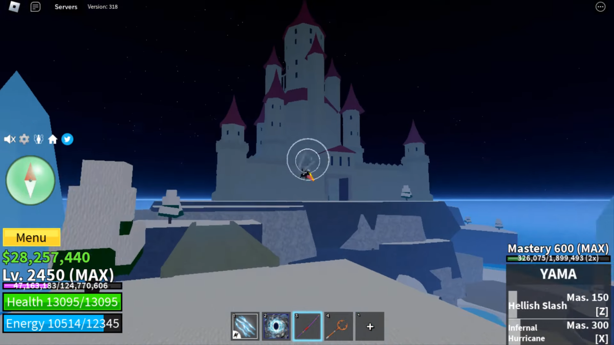 How to find Master of Auras location in Blox Fruits