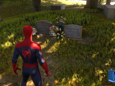 Marvel's Spider Man 2 Aunt May Uncle Ben Grave