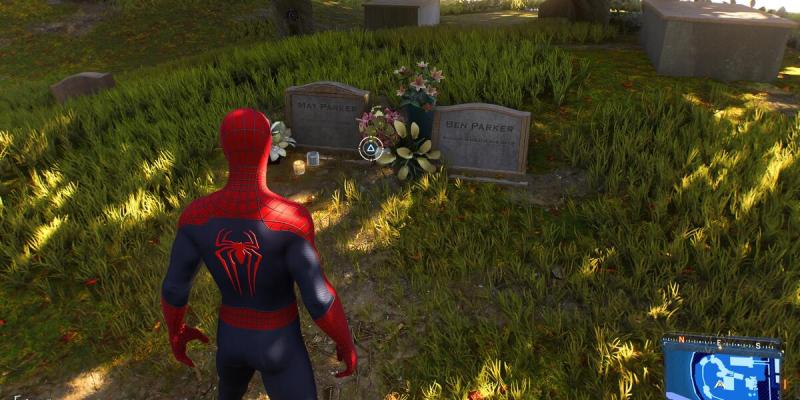 {How To Find Uncle Ben's Grave in Spiderman 2}