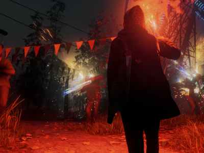 Alan Wake 2 Saga Using A Flare