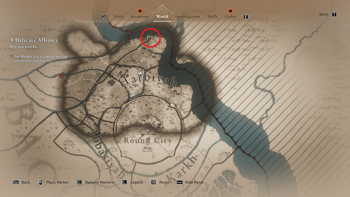 Assassin's Creed Valhalla Mission The Alliance Map