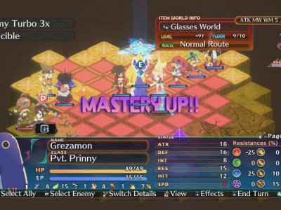 Disgaea 7 Weapon Mastery Closeup