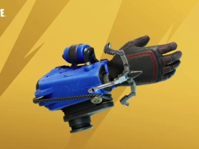 Grapple Glove Promo Image In Fortnite