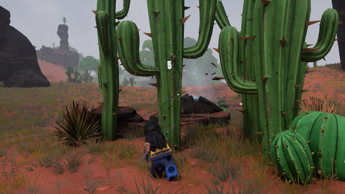 How to find Cactuses in LEGO Fortnite