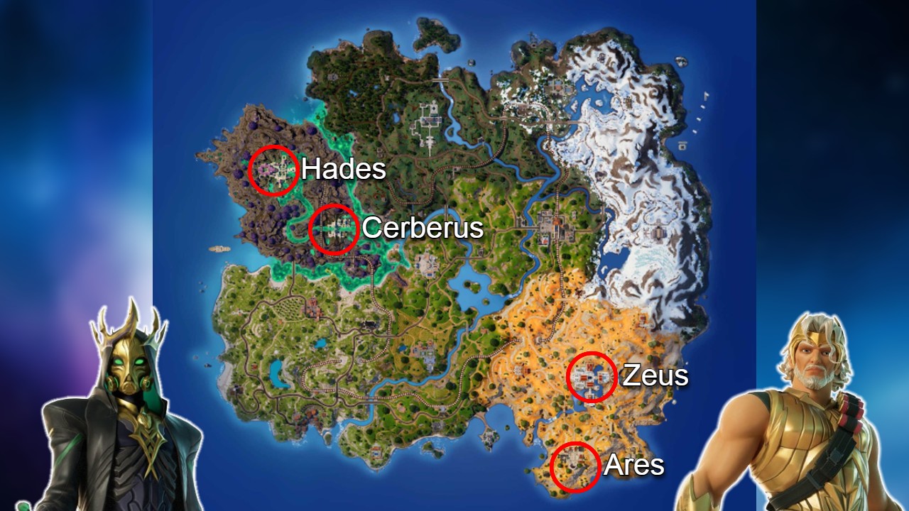 All Fortnite Chapter 5 Season 2 Boss Locations, Rewards, And Aspects ...