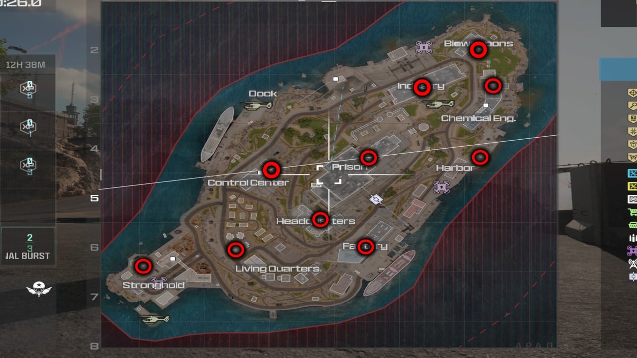 All Rebirth Island Biometric Scanner Locations In Warzone Listed   Scanner Map Complete 