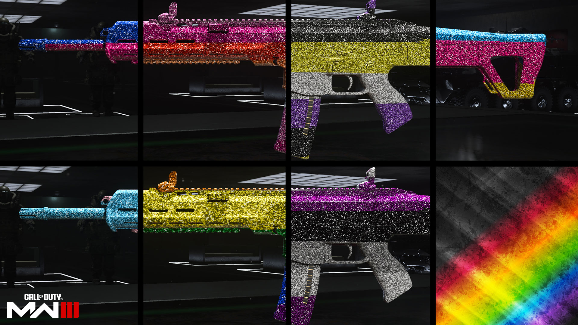 How To Unlock All Seven Lgbtq+ Weapon Camos In Modern Warfare 3 (mw3) Featured Image